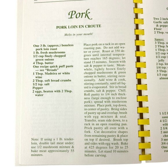 Crème Of The Crop A Second Helping Cookbook By Jane Neely Winchell 1997 Spiral - Picture 8 of 10